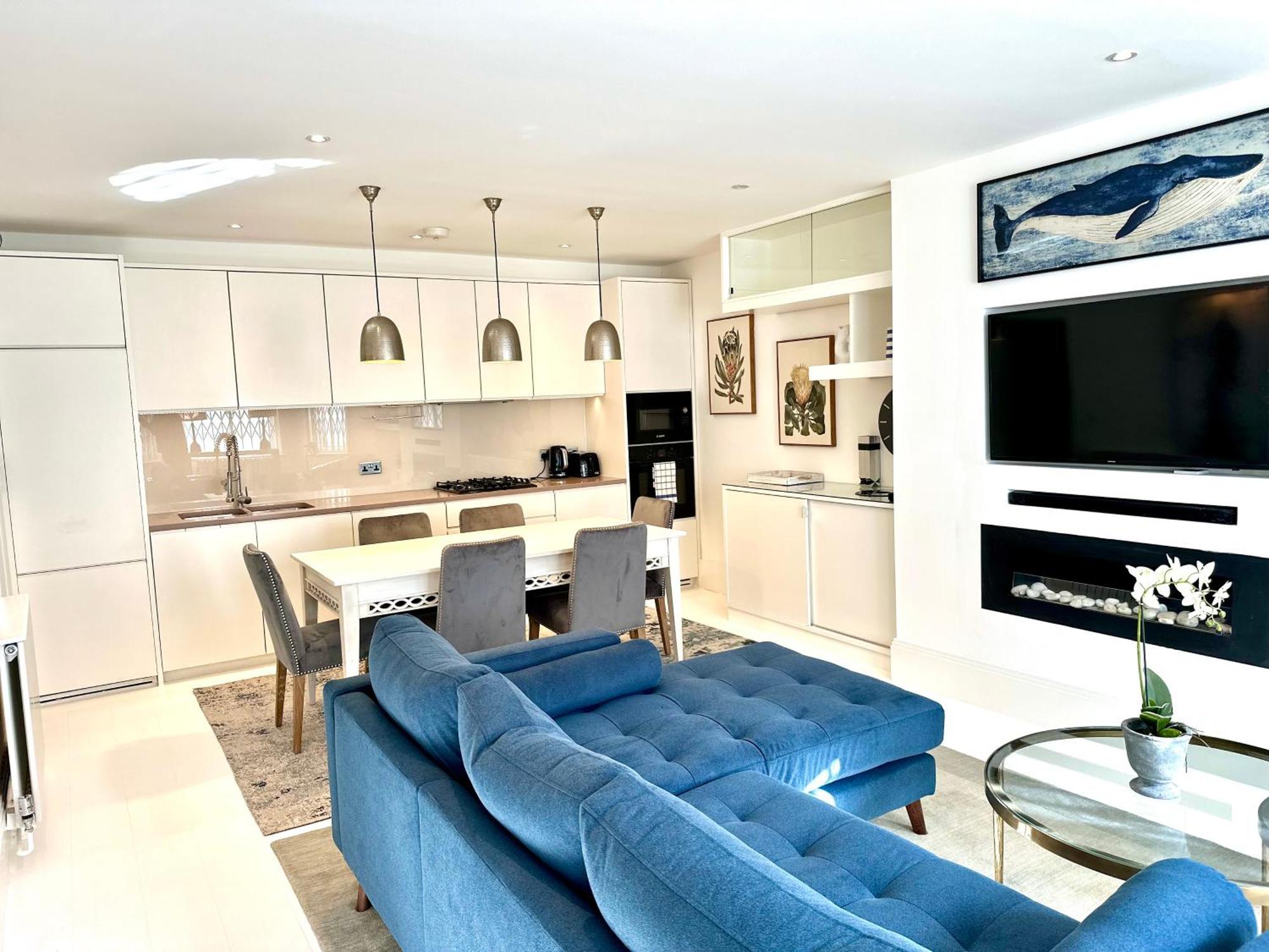 Stylish Apartment With Bbq Kensington Londyn Zewnętrze zdjęcie